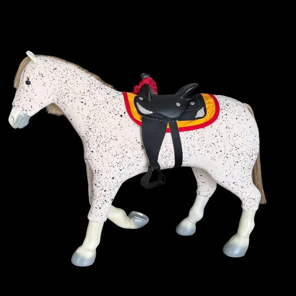 American Girl Saige's Poseable Horse Picasso (Read)